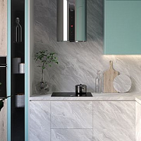 2341/Мрамор Нуволато Столешница 3000*600*40 SLOTEX/Kapso2