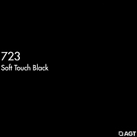 Кромка Черный 723 1*22 (100м)матовый AGT