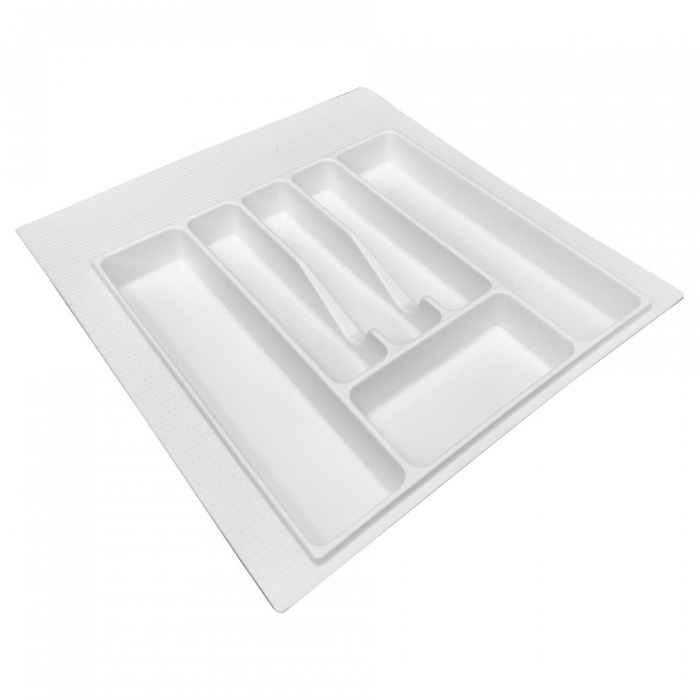 Лоток для ложек и вилок 500-550мм белый Россия