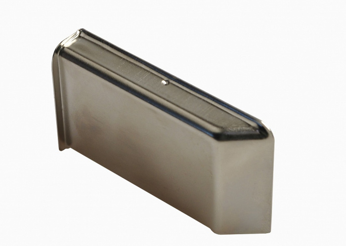 Заглушка для навеса Scarpi-4 никель левая INDAUX, пр-во Испания