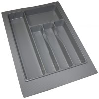 Лоток для ложек и вилок 400-450мм серый Россия