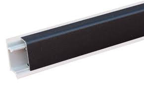 Плинтус Квадро Черный Матовый 3,0м