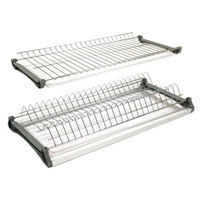 Посудосушитель 2-ур. база 500 мм, хром ВАРИАНТ-3 (Инд.упак)