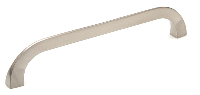 185SN Ручка-скоба мебельная 160 мм, сатиновый никель JET